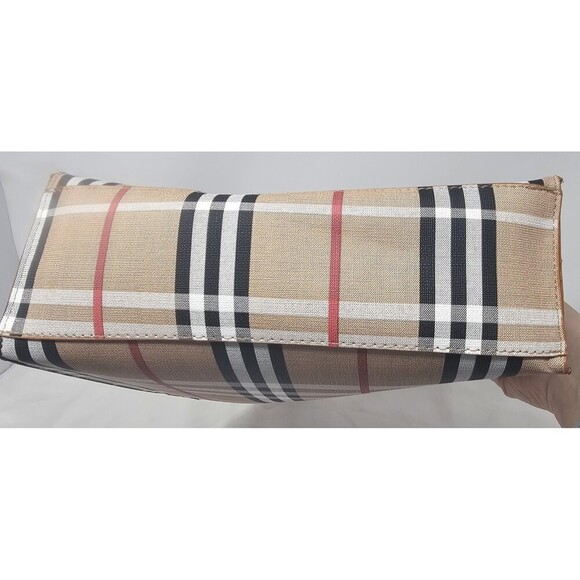 LouLu Limited Edition Multicolor Plaid Berry Collection Handbag Crossbody New - Picture 4 of 15